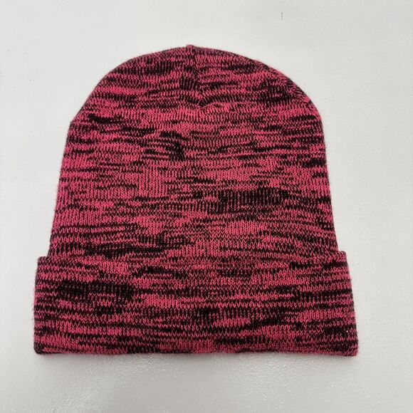 Victorias Secret PINK Beanie Hat Winter Cap Black Dog Knit - Picture 8 of 10